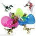 Jumbo Easter Egg With 8 Building Block Dinosaur Puzzles Lifelike 5-7 Inch Replicas of T-Rex Stegosaurus and Friends Perfect As Birthday Party Favors Easter Basket Fillers and Cake Toppers B079MBY7FN